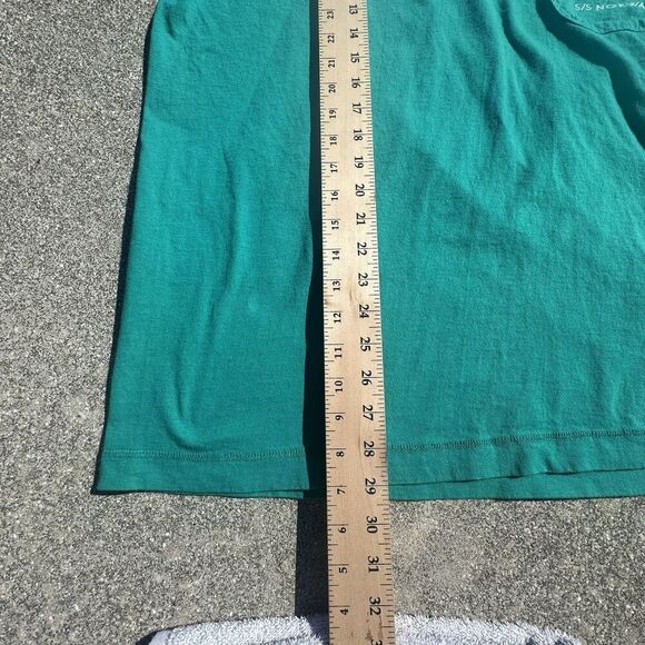 Vintage 90's Gear for Sports Norway Pocket T-Shirt Mens Large Teal Green USA - Picture 3 of 5